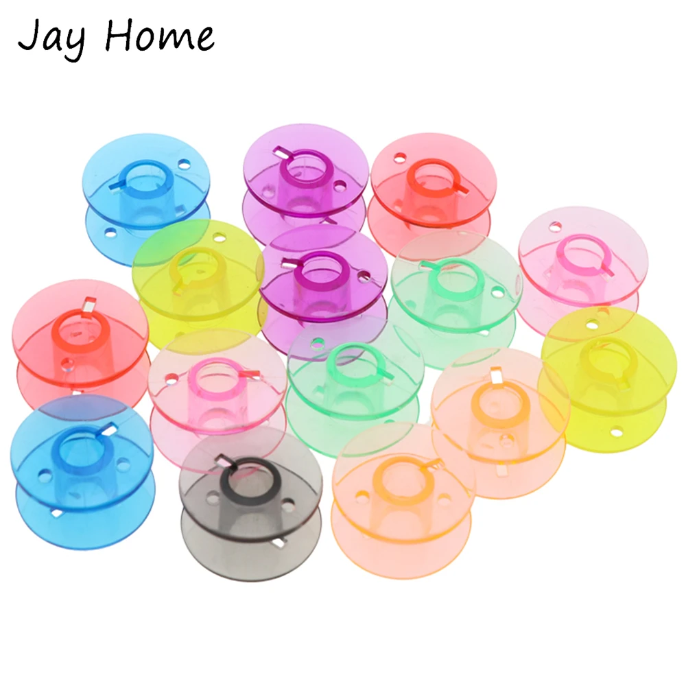 10/50Pcs Plastic Bobbins Sewing Machine Spools for Threads Bobbins AccessorO_H2 10/50Pcs Plastic Bobbins Sewing Machine Spools for Threads Bobbins AccessorO_H2
