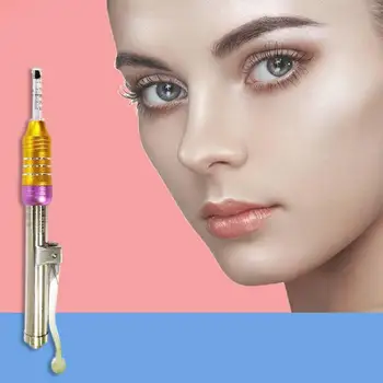 

Hyaluron Pen Adjustable High Pressure Atomizer Anti Wrinkle Mesotherapy Pencil It is to inject hyaluronic acid into skin.