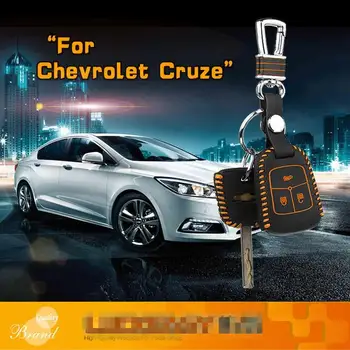 

Car Key Bag 2015-2020 For Chevrolets Cross 1.5L Cover Car Key Holder Top Layer Leather remote car accessories