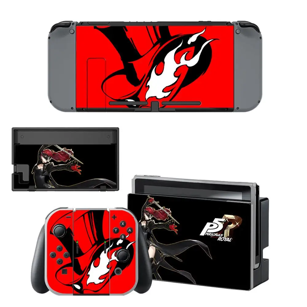 YSNS2368 Persona 5 королевская nintendo switch, кожная наклейка для nintendo Switch NS, контроллер Joy-con - Цвет: YSNS2368