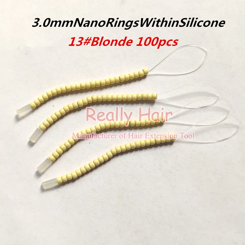 Удобное нанесение волос(без крючка иглы) NanoRingsWithinSilicone средство для наращивания волос наборы