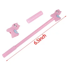 28 штук мультфильм ламы ручка симпатичная Альпака гелевая ручка, 4 цвета для школьные канцелярские принадлежности подарки для детей, черные чернила, 0,5 мм шаровидной насадкой