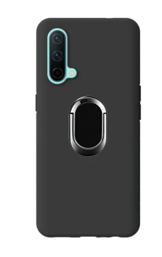 Для ONEPLUS NORD CE чехол для телефона в виде металлического колечка на магнитный