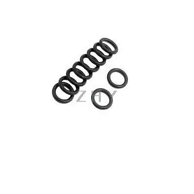 

10 Pcs 12mm Outside Dia 2mm Thick Filter Rubber O Ring Seal Black