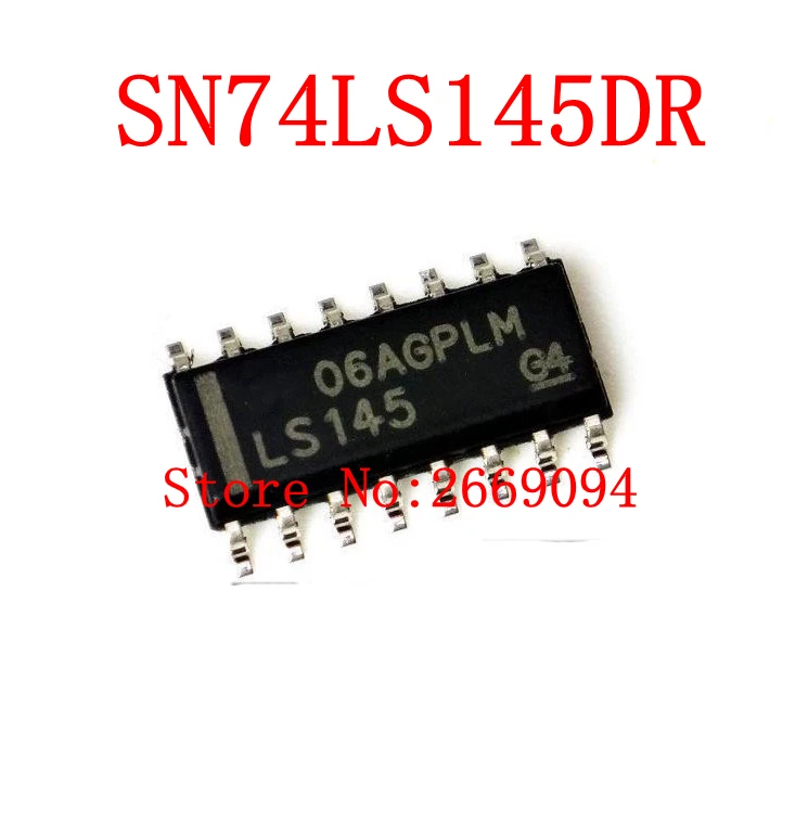 10 шт./20 шт./100 шт. SN74LS145DR 74LS145 LS145 SOP3.9MM новый оригинальный | Электроника