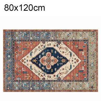 

Carpet Floor Mat Geometric Bohemian Vintage Kitchen Living Room Bedroom