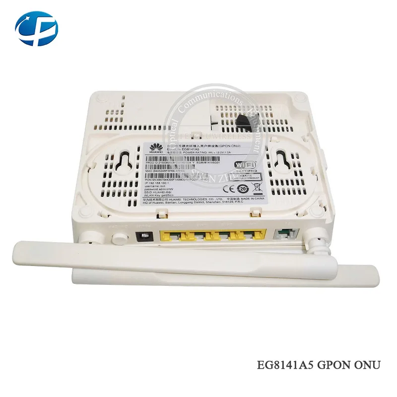 Горячая распродажа 50 шт. для huawei EG8141A5 Gpon Ont onu 1GE+ 3FE+ WiFi модем с английским программным обеспечением, такая же функция как HG8456M