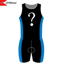 2021 CFDiseno Custom Triathlon suit, 100% Lycra, partial zipper,Running Cycling skin suit ,Zipper can be made on the back