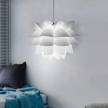 

Home Lampshade Decor Plastic House DIY Shade Ceiling Pendant Light Modern Flower