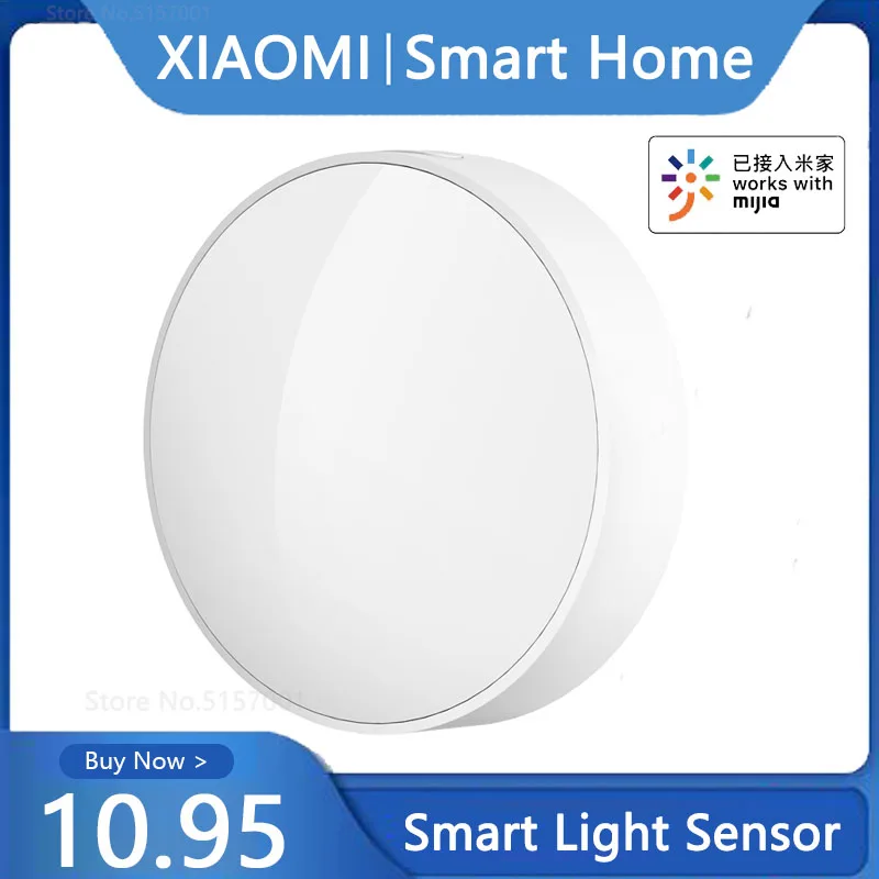 Датчик освещенности Xiaomi Mijia Zigbee 3 0 умное соединение водонепроницаемый работает с