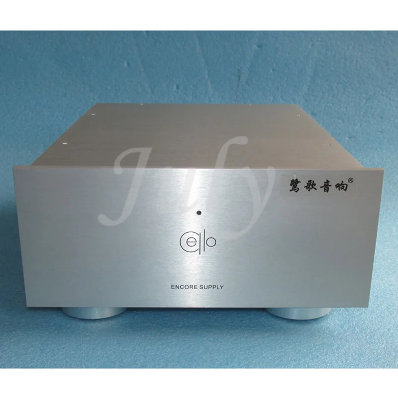 

6H30 Version Of X10-D Tube Buffer, CELLO Silver Aluminum Chassis, Fully Regulated Power Supply, 10Hz～100KHz (±0.2db), Signal 1:1