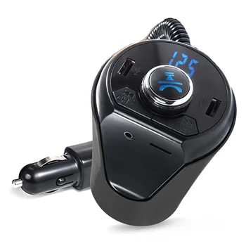 

Cup Shape Bluetooth Handsfree Wireless Transmitter MP3 Player Car Kit USB Charger Adapter Auto Radio