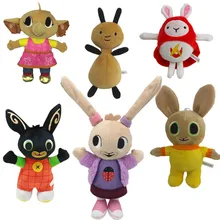 1 шт., высокое качество, мультяшное животное, кролик, муравей, плюшевая игрушка, мягкая, Bing, кролик, мягкие куклы, детские игрушки, подарки