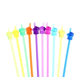 Bâtons de lecture en plastique pour enfants, outils d'enseignement préscolaire pliables, outils d'enseignement, couleurs aléatoires, 2/10 pièces 