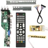 3663 New Digital Signal DVB-C DVB-T2 DVB-T Universal LCD TV Controller Driver Board UPGRADE 3463A Russian USB play LUA63A82 ► Photo 1/6