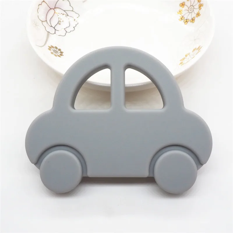 Chenkai 10 шт. Силиконовые Печенье-прорезыватель DIY Baby Oreo подвеска-Печенюшка кольцо для соски уход сенсорные Прорезыватели игрушка подарок BPA бесплатно - Цвет: Light Grey