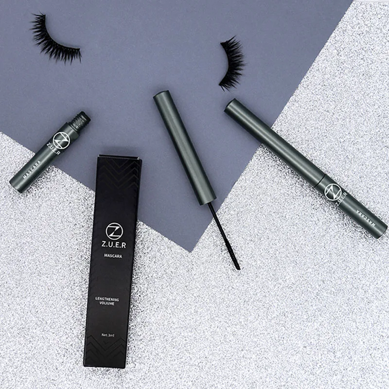 Mascara Cream Long Lasting Waterproof Eyelashes Natural Thick Curling Lengthened Makeup Extensions Waterproof Cosmetics