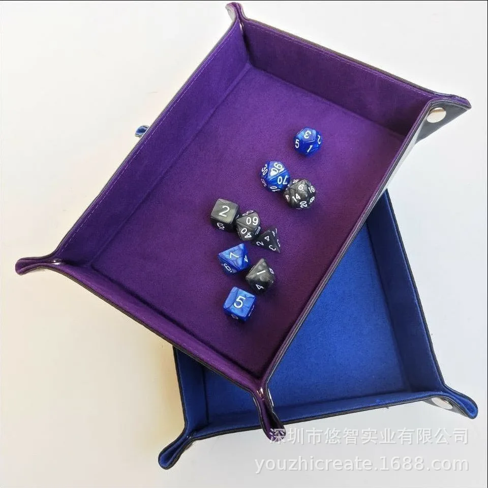 

Currently Available Leather Game Dice Tray KTV Bar Entertainment Rock And Roll Dice Disc Customizable Logo