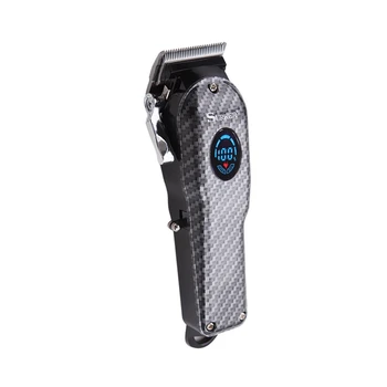 

SURKER SK-807B Electric Clipper Oil Head Hair Clipper In-Line High Power Mute Hair Clipper Men 'S Hair Cutting Kit(Black)