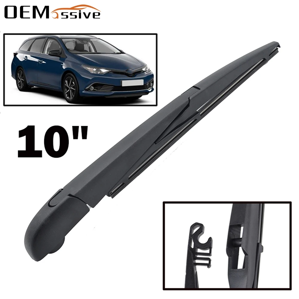 

Windshield Windscreen Wiper Blade Arm For Toyota Auris MK2 Touring Sports Estate 2013 2014 2015 2016 2017 2018 Rear Wiper Set