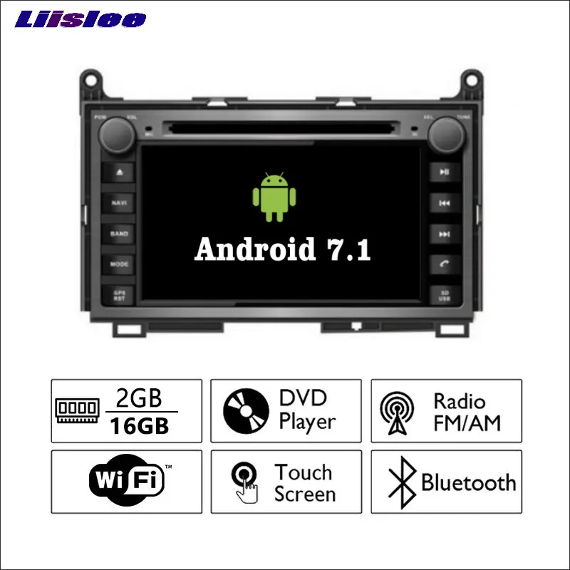 Liislee Android 7 1 2G RAM для Toyota Venza 2008 ~ 2013 автомобильный Радио Аудио Видео Мультимедиа DVD