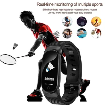 

Heart Rate Blood Pressure Smart Watch With Massage Reminder Function Blood Smartwatch Men Women Smart Bracelet 2020 New