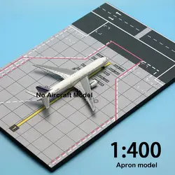 Миниатюрный 1:400 Airliner парковочное место полосы воздуха Фон сцены имитация аэропорта модель композиции 20*30 см