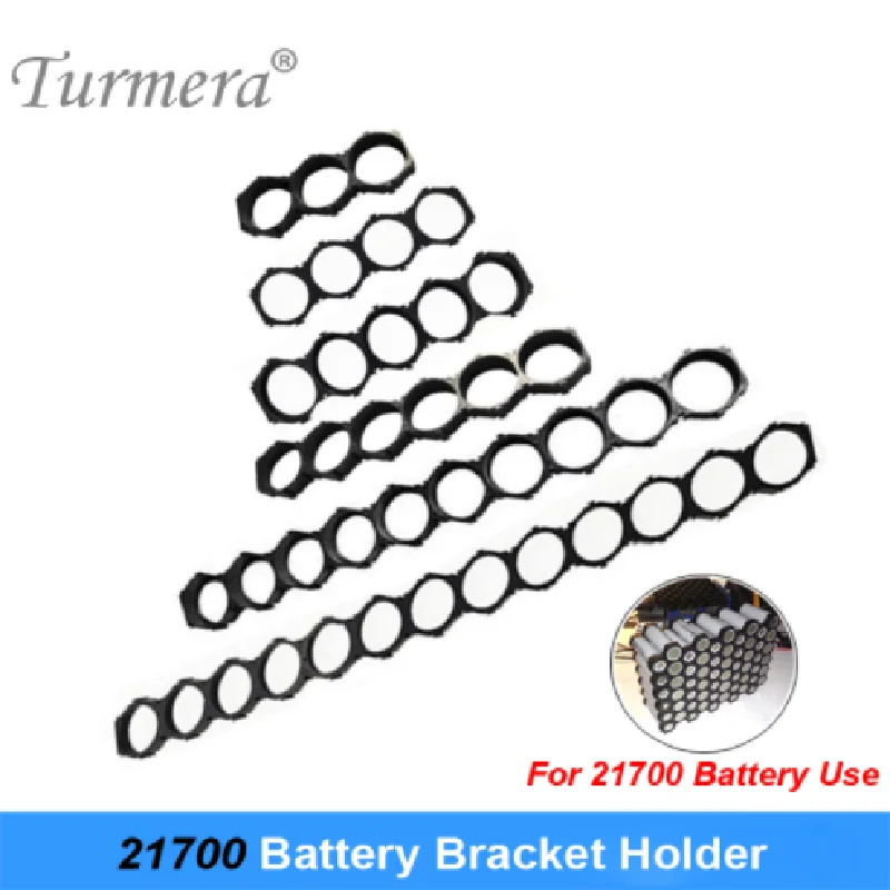 

10Piece 21700 Lithium Battery Bracket Holder 21700 Spacer Assembly Group Module DIY Battery Box Case Pack Splice Bracket Turmera