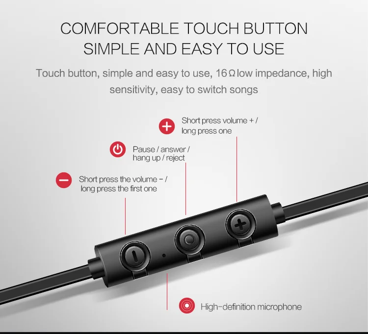 Bluetooth наушники водонепроницаемые, Беспроводные спортивные наушники Hi-Fi бас стерео наушники шумоподавление Гарнитура для тренировки бег