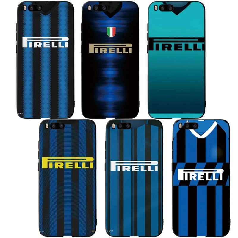 

RKQ Football Milan Jersey Style Soft Phone case cover For Xiaomi Redmi A1 A2 4X 5A 5 Plus 8 9 lite Note 4X Note 5A 6 7 Pro Case