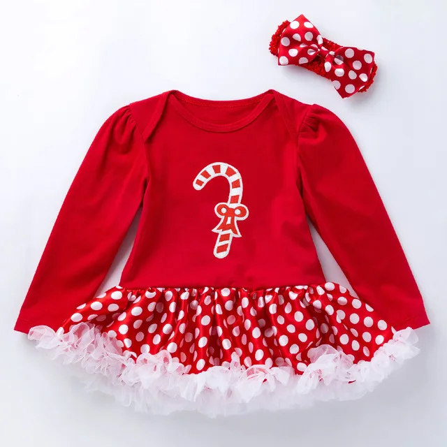Jurk/рождественское платье для маленьких девочек; новогодние красные платья с длинными рукавами для новорожденных; сезон осень-зима; новогодние вечерние бальные платья; детское платье - Цвет: 8