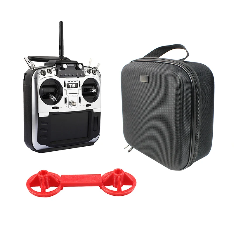 Jumper T16 pro T16 Plus Hall Gimbal с открытым исходным кодом мультипротокол радиопередатчик JP4-in-1 радиочастотный модуль 2,4G 16CH пульт дистанционного управления - Цвет: Mode1 with bag
