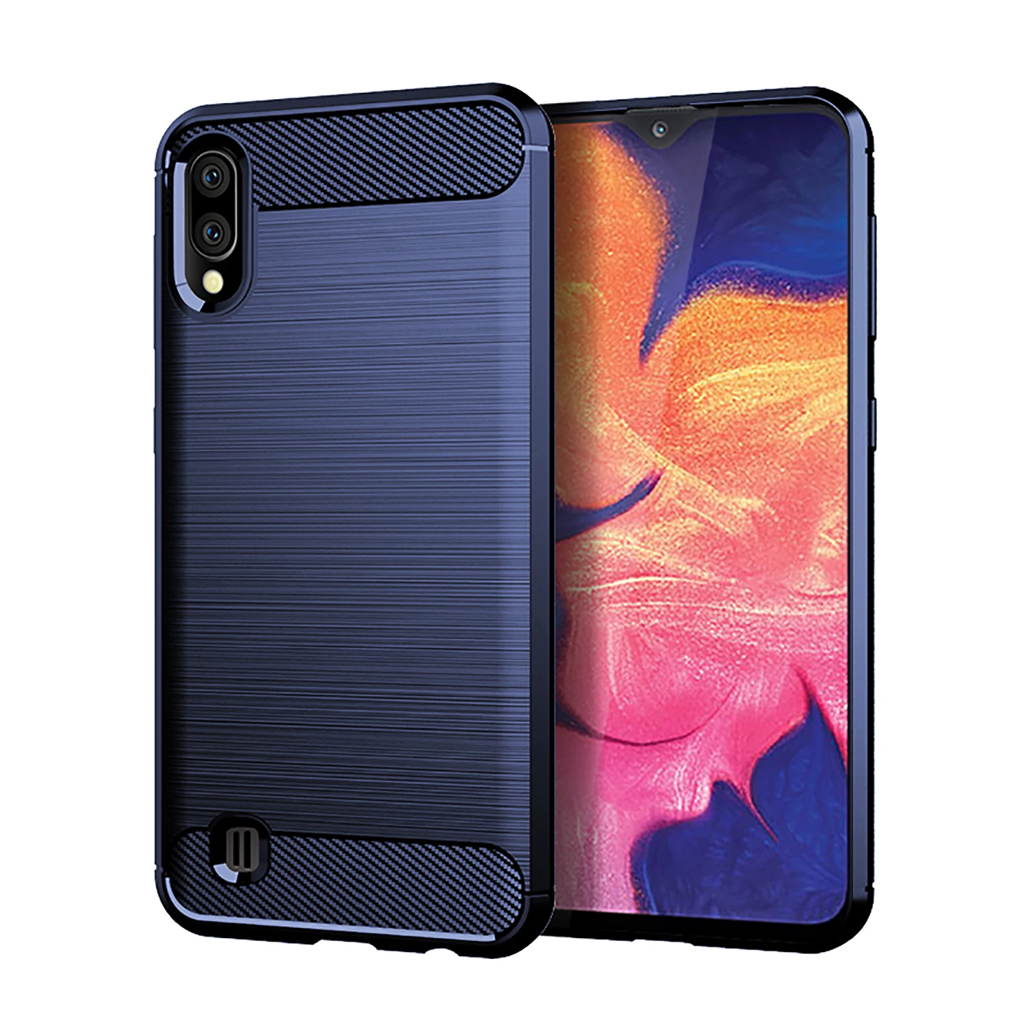 SRHE чехол для samsung Galaxy A10 чехол Силиконовый прочный армированный мягкий волокнистый чехол для samsung Galaxy A10E A10S Fundas Coque