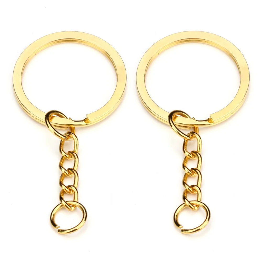 Details about   5Pcs/lot Key Chain Key Ring keychain Bronze Rhodium Gold Jewelry Making Keyrings 
