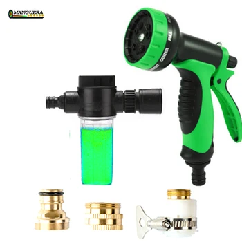 

New High pressure water gun, car washing machine, garden hose nozzle, sprinkler, cleaning water gun bocal spray para