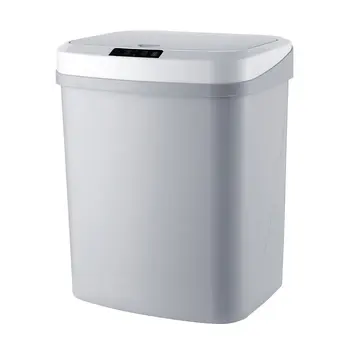 

Automatic Trash Can Usb And Battery Operated Plastic Infrared Motion Touchless Smart Sensor Trash Can Odor Filter Deodorizer