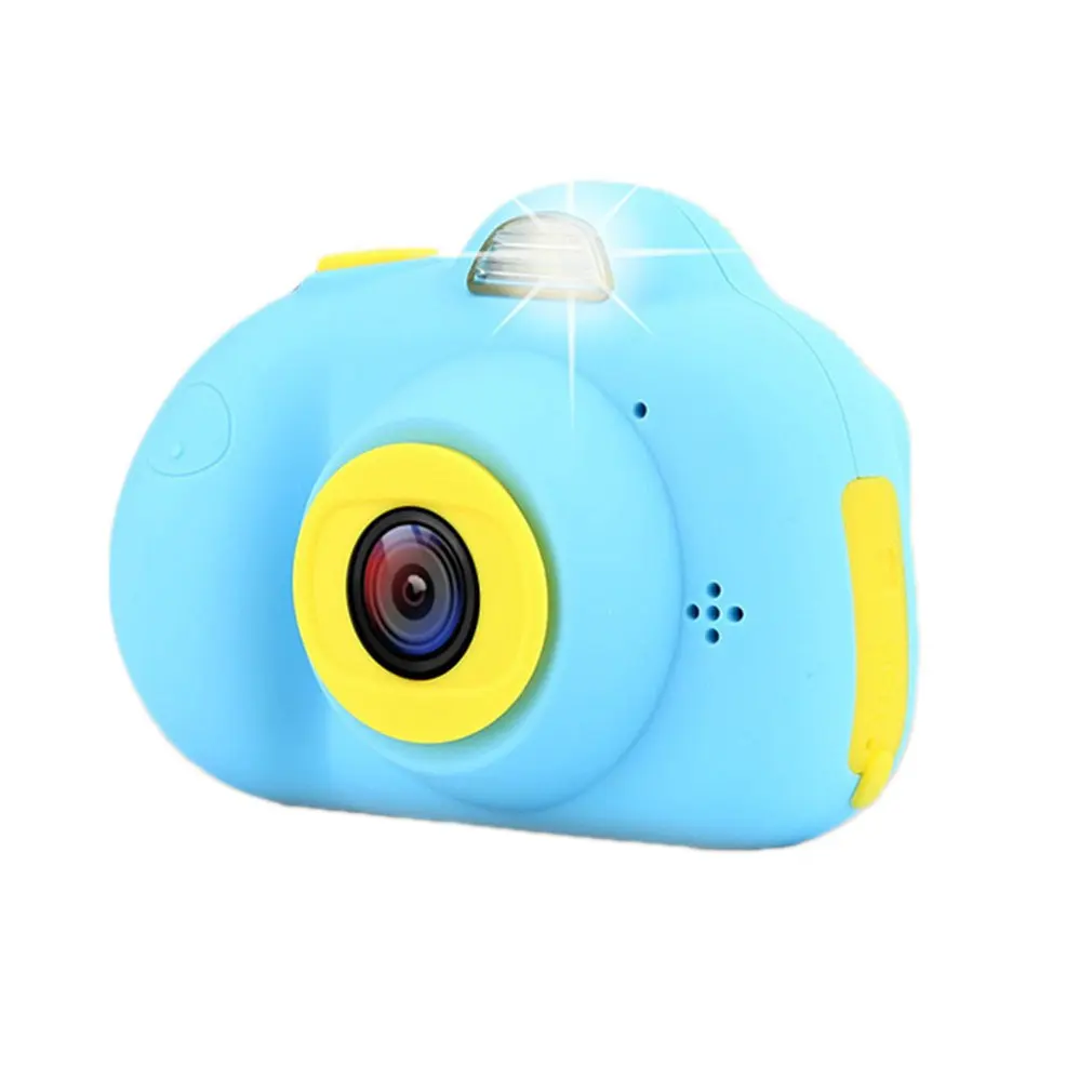 Детская мини-камера Обучающие игрушки HD цифровая камера детская игрушка SLR Камера мультяшная Детская цифровая камера - Цвет: Черный