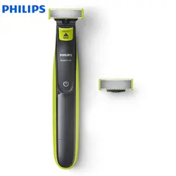 100% оригинал Philips OneBlade QP2527 электробритва с NimH аккумулятором перезаряжаемая поддержка влажной и сухой для Мужской бритвы