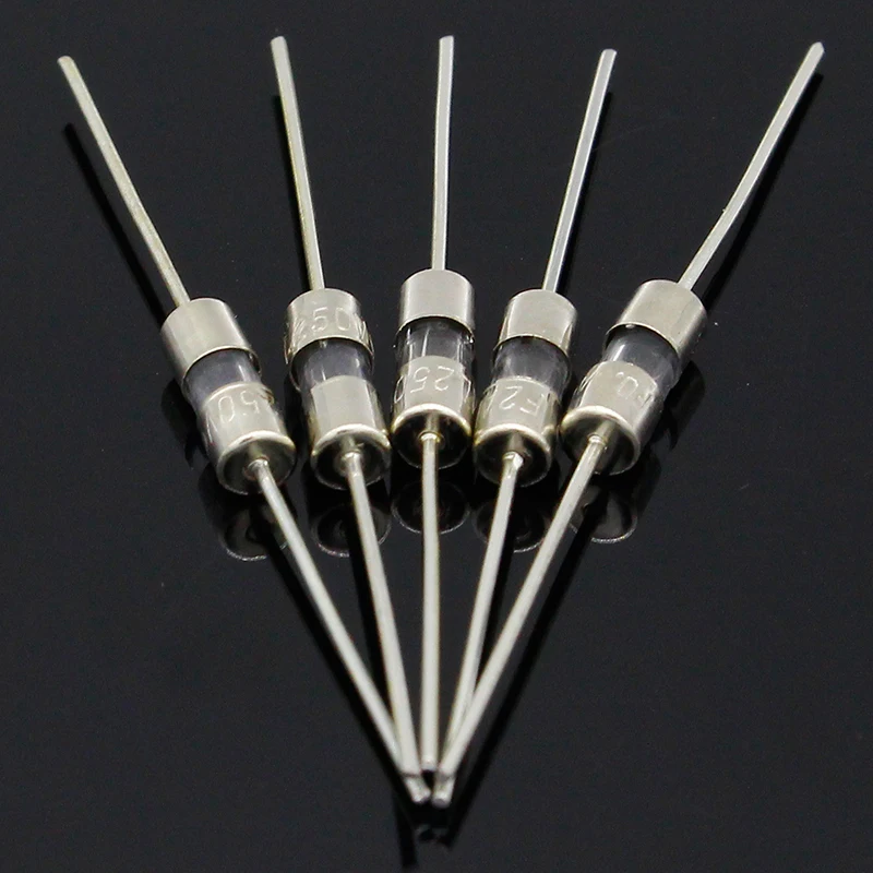50pcs/lot 3*10mm 5 Values FUSE Assorted Kit M125 With Pin Electronic Components 0.5A 1A 2A 3A 5A car fuse kit glass tube fuse kit tube fuses glass fuses