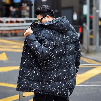 

super Fat Man Big size Men's Wear super Brand Floral Top Coat Plus Fat Plus Fat Leisure Cotton-padded Jacket Male