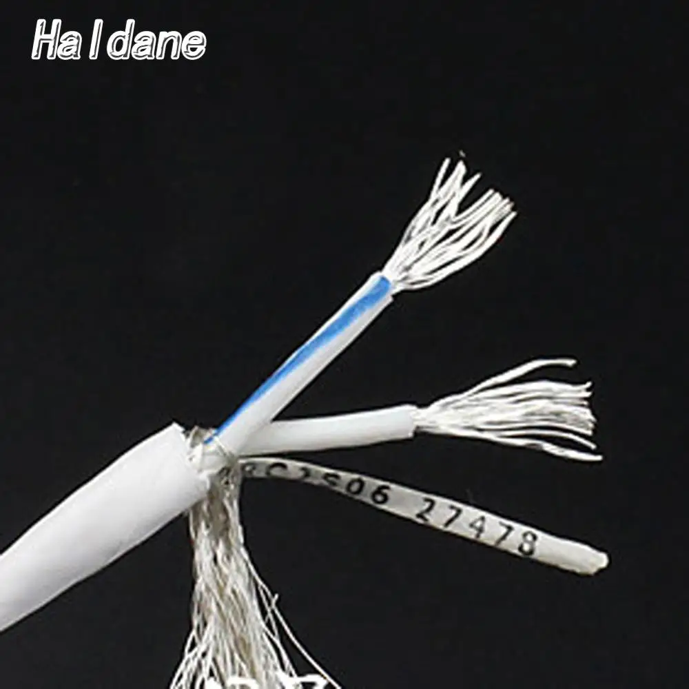 Haldane HIFI 4MM Silver plated HIFI AMP CD Player VCD DVD Hi-End Audio Pure Copper RCA XLR Signal Audio Cable