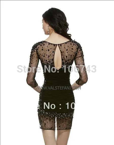 Дизайн vestidos красочные особый случай бисером обувь с украшением в виде кристаллов Элегантные короткие черные белые вечерние платья для матери невесты