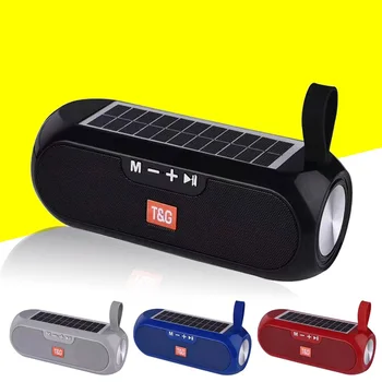 

Wireless Bluetooth Bass Speaker Portable Outdoor Solar Charging Soundbar TWS Tandem Gift Subwoofer Speaker