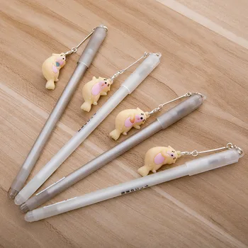 

36PCS Creative Pendant Gel Pen for Student 0.5mm Water-Based Paint Pen Exam Pen Stationery Kawaii School Supplies
