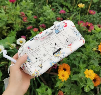 

cath canvas make-up bag to receive a pen bag