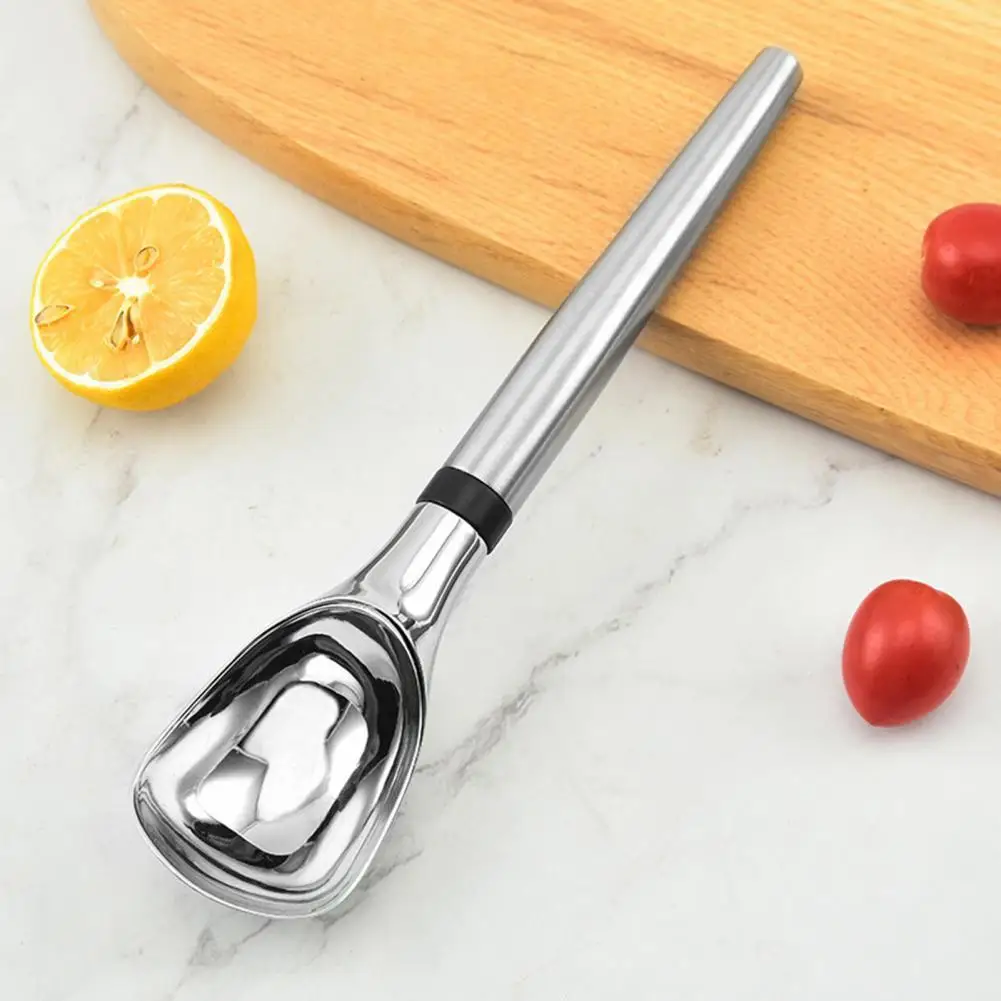 Ice Cream Spoon Eco friendly Rust proof Stainless Steel Thick Watermelon Scoop Supplies Home Ice