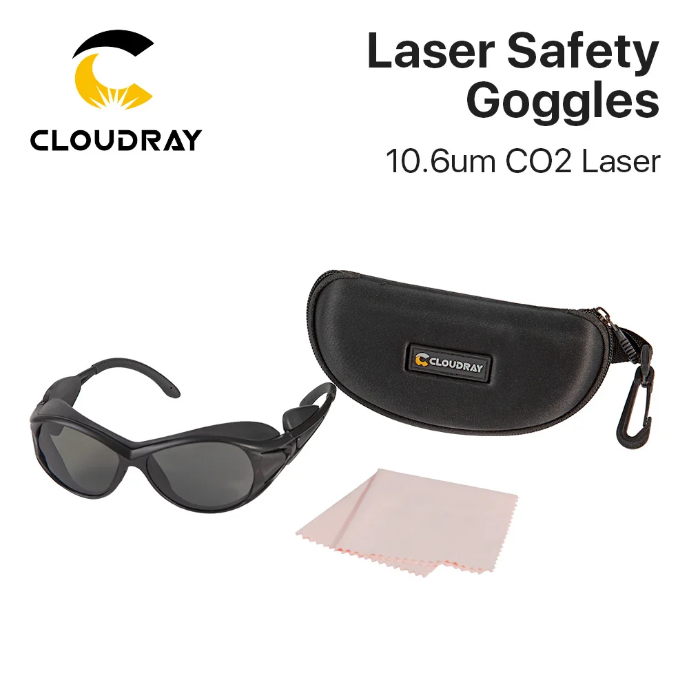 Очки защитные Cloudray для лазерной резки CO2, защитные очки OD6 + CE, 10600 нм (art.: 7a494153d) - 7a494153d