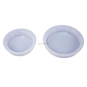 

Crystal Epoxy Resin Mold Round Ornament Base Casting Silicone Mould Handmade DIY Crafts Decorations Making Tools