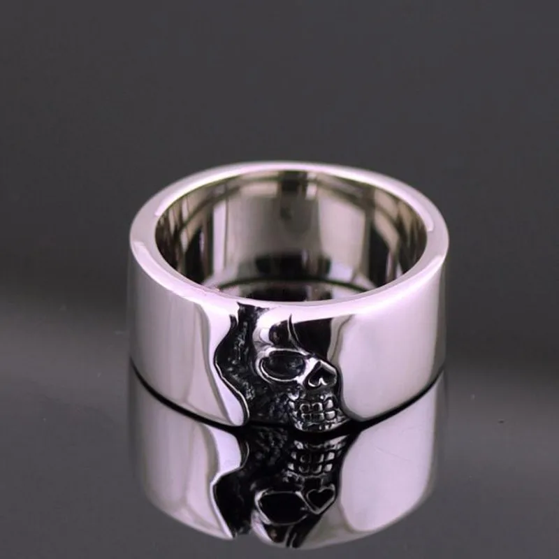 925 PURE THAI SILVER SKULL RINGS