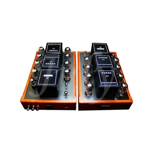 Class A power amplifier push-pull rear stage KT88 tube power amplifier 200W*2, frequency response: 20Hz-35kHz